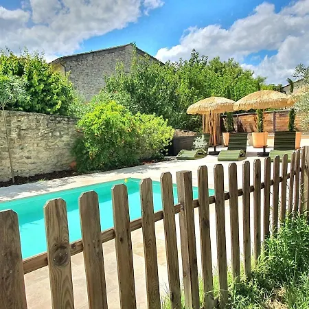 La Papaye, Maison De Charme Avec Piscine Et * Boissieres (Gard)